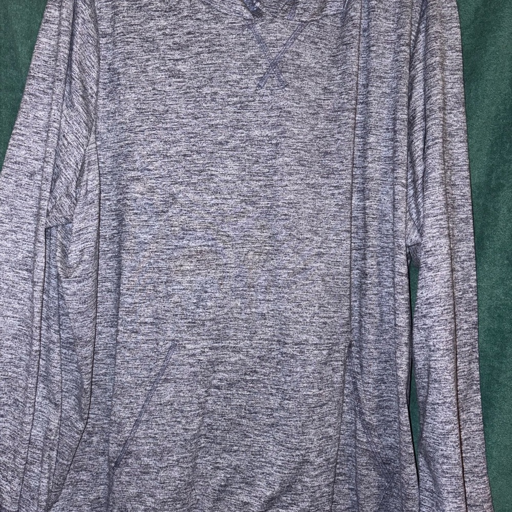Lane Bryant Livi Blue Heathered Top